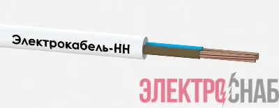 Провод ПВС 2х6 380В Б (бухта) (м) ЭЛЕКТРОКАБЕЛЬ НН 000007203