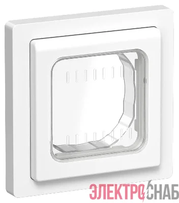 Рамка 1-м СП FLITE Рпро-1-55-ФлБ IP55 бел. IEK FI-M10-32-55-K01