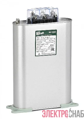 Конденсатор косинусный КС-102 3ф 400В 25квар DEKraft 50473DEK