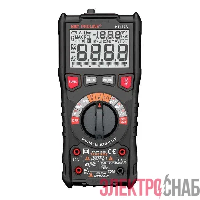 Мультиметр цифровой KT 132А PROLINE КВТ 91917