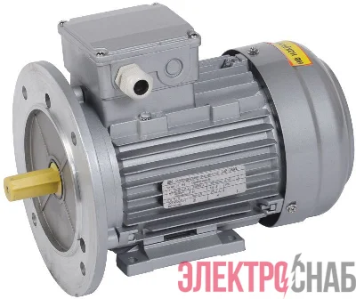 Электродвигатель АИР DRIVE 3ф 71B2 220/380В 1.1кВт 3000об/мин 2081 IEK DRV071-B2-001-1-3020