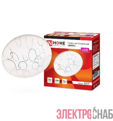 Светильник светодиодный DECO 12Вт 230В 6500К 1080лм 210х65мм ОРИОН IN HOME 4690612022215