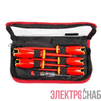 Набор диэлектрических отверток НИО-2206-S ПРОФИ КВТ 88925