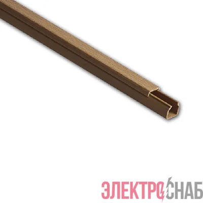 Кабель-канал 12х12 L2000 пластик бук (светл. основа) Рувинил РКК-12х12-38М