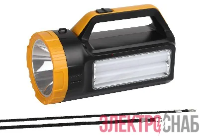 Фонарь светодиодный PA-301 прожектор аккумуляторный 7Вт 30 SMD LED боковой светильник 2 режима Трофи Б0052746