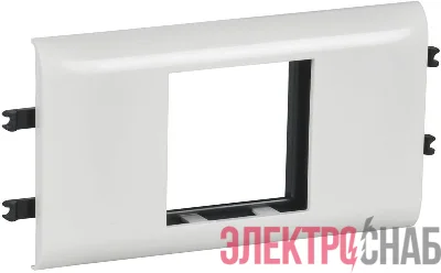 Суппорт 2мод. Mosaic для кабель-канала DLP с крышкой 65мм ИЭК Leg 010952