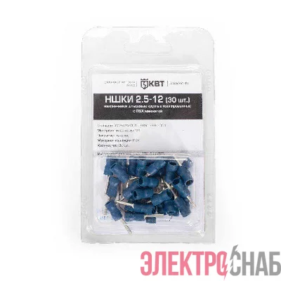 Наконечник штыревой НШКИ 2.5-12 КВТ 47492