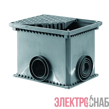 Колодец смотр. 335х240х255 без дна для двуст. труб DKC 025003