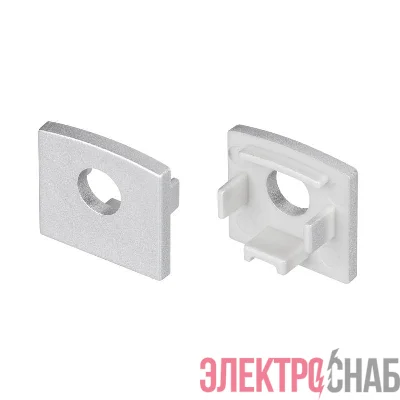 Заглушка LINE-1716 с отверстием пластик (уп.2шт) Arlight 046078