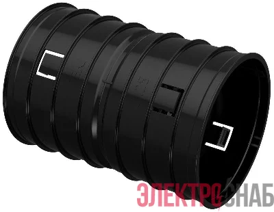 Муфта соединительная для двустенной трубы d125мм ELASTA IEK CTA12D-M125-K02-R