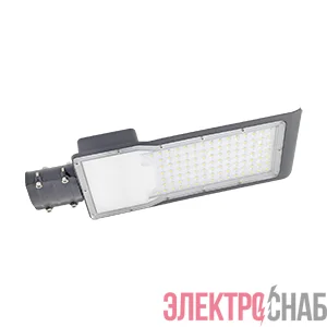 Светильник светодиодный Avenue 100Вт 4000К IP65 10000лм 190-250В 420х160х57мм ДКУ уличный консольный КСС Ш черн. GAUSS 629534200
