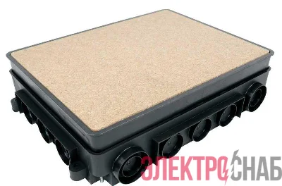 Коробка напольная под лючок C-Line 24 EKF cl-knl-24