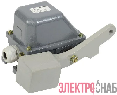 Выключатель концевой КУ-703 У1 рычаг с грузом 10А IP44 2 эл. цепи б/п IEK KV-1-703-1
