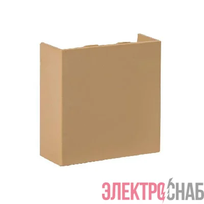 Соединитель на стык 40х16 под свет. дерево Plast PROxima (уп.4шт) EKF conl-40-16x4