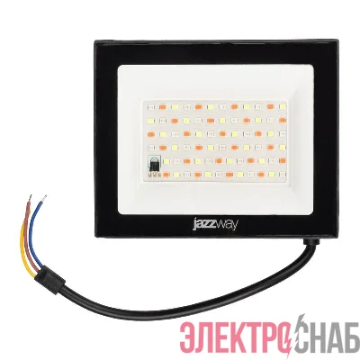 Прожектор светодиодный PFL RGB-RC 30Вт BL ДО/СДО IP65 (управление с пульта группой прожекторов R15м) JazzWay 5064188