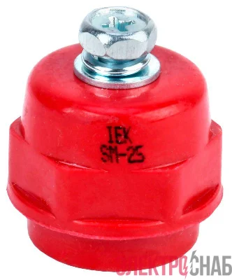 Изолятор SM25 (М6) силовой с болтом IEK YIS11-25-06-B
