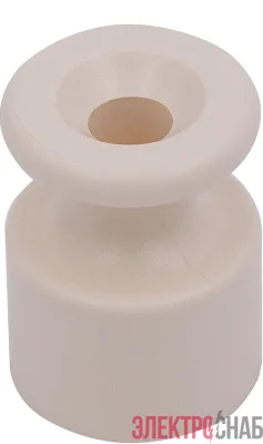 Изолятор ОП пластик песочн. зол. (уп.100шт) Bironi R1-551-24-100