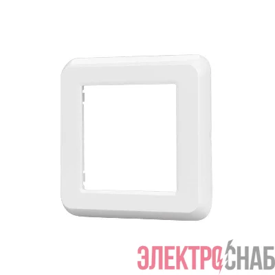Рамка пластиковая FRM-VERSA-PL-1-WH Arlight 043767