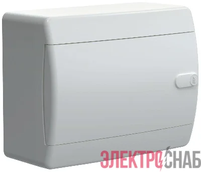 Корпус ЩРН-П-8 UNION Compact IP41 бел. дверь пластик. IEK UIC-KP13-N-08-41-K01