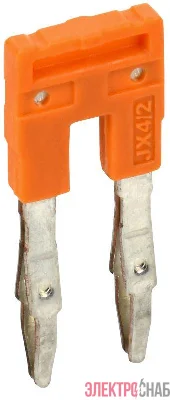 Перемычка гребенчатая для CP 4кв.мм 2PIN IEK YCT20-00-K03-004-EC-2P