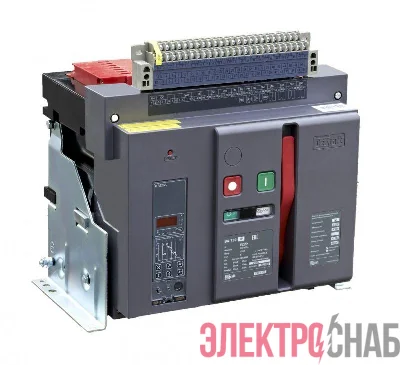 Выключатель автоматический воздушный 3п 3200А 80кА ВА-732 стац. расцеп. М DEKraft 27014DEK