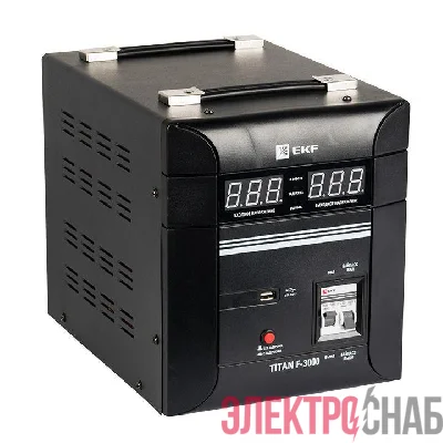 Стабилизатор напряжения напольный 3кВт PROxima EKF stab-f-3000
