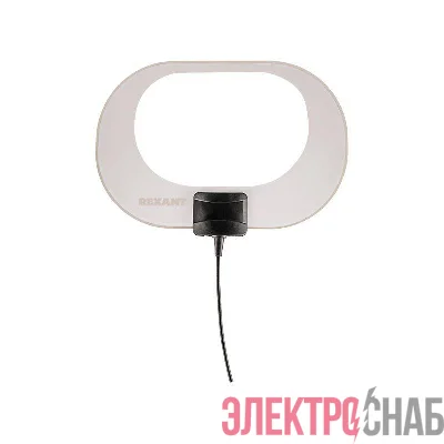 Антенна ТВ комнатная "АКТИВНАЯ" для цифрового телевидения DVB-T2 Ag-713 Rexant 34-0713