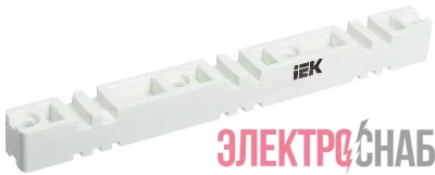 Изолятор шинный плоский ИШП 3P для шин 5 и 10мм 370мм IEK YIS40-3-370