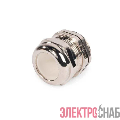 Ввод кабельный термостойкий ВКТ-М32 (15-22мм) латунный Fortisflex 88846