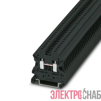 Клемма проходная КНВ 2.5-2-Ч СТЭЗ 11000004