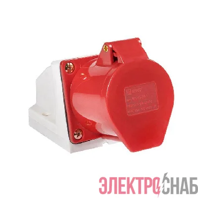 Розетка наружн. уст. 16А 3P+PE IP44 (114) EKF ps-114-16-380