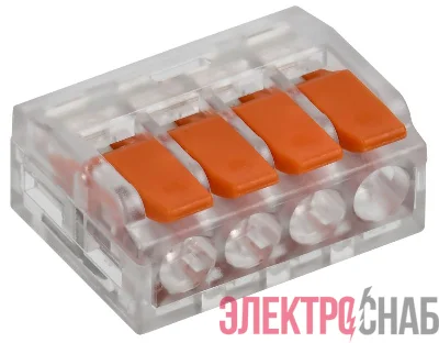 Клемма строительно-монтажная СМК 228-414 GENERICA UKZ60-414-050-G