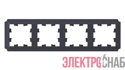 Рамка 4-пост. AtlasDesign Antique универс. карбон SE ATN101004