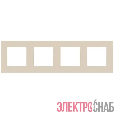 Рамка 4-м 12-5204-02 Классик сл. кость Эра Б0067749