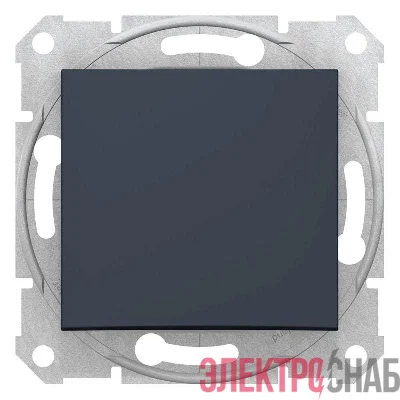Механизм выключателя 1-кл. СП Sedna 10А IP20 графит SchE SDN0100170