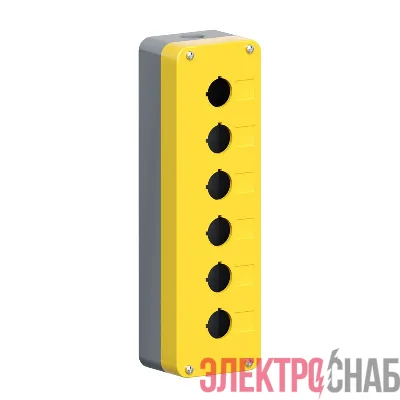 Корпус под кнопочный пост 6 мест DKC MC06