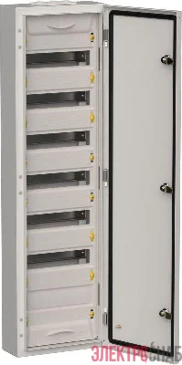 Корпус ЩРн-84 (1х84) TITAN 5 1085х310х140 IP54 метал. сер. IEK TI5-50-N-084-54-7035