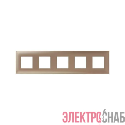 Рамка 5-м 10мод. Avanti "Кремовый жемчуг" DKC 4425900