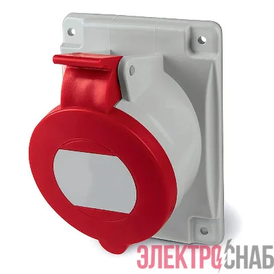 Розетка скрыт. уст. 32А 400В 3P+E+N с наклоном IP44 DKC DIS4133267