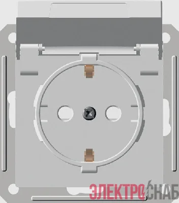Розетка 1-м СП W59aqua 16А защ. шторки с заземл. сл. кость IP44 SchE RS16-152B-28