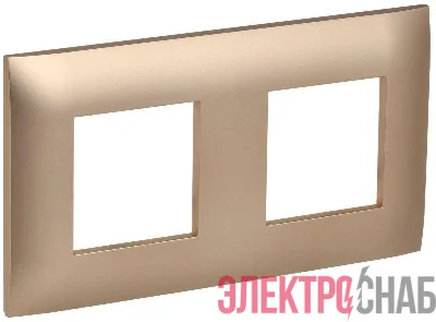 Рамка 2-м SKANDY SK-F02Sa песочн. IEK SK-M22-K98