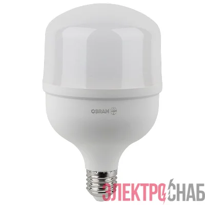 Лампа светодиодная высокомощная LED HW 30Вт T матовая 6500К холод. бел. E27 3000лм 140-265В угол пучка 200град. PF&gt;/=09 (замена 300Вт) OSRAM 4058075576797