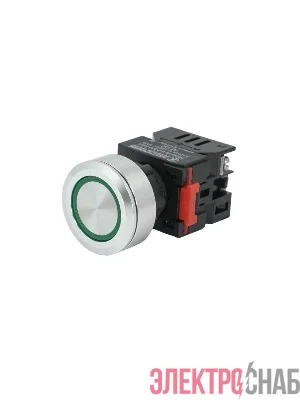 Лампа индикаторная ЛС(к)-30-З-2-220-65У1 светодиодная матрица d30мм 220В AC/DC IP65 зел. Электротехник ET016987