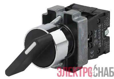 Переключатель LAY5-BJ25 2 полож. I-0 длин ручка BSW70-BJ-2-K02E ЭРА Б0045686