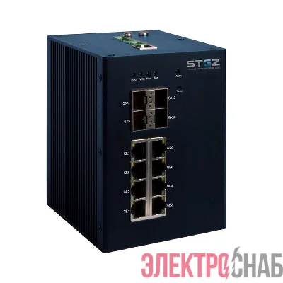 Коммутатор промышленный STEZ3000-8G-4GSFP-24 СТЭЗ 70100002