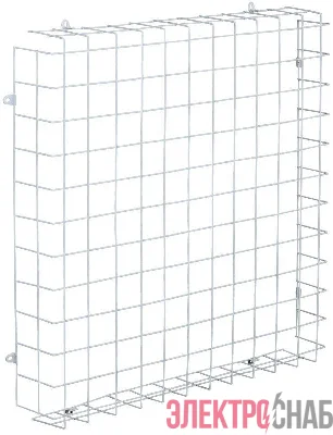 Решетка защитная для LED ДВО 660х660х95мм бел. IEK LT-DVO0D-R-0660-K01