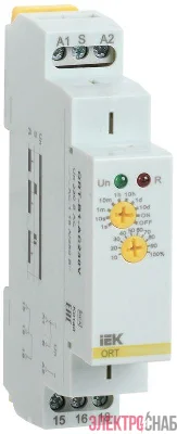 Реле задержки выключения ORT 1 конт. 230В AC IEK ORT-B1-AC230V