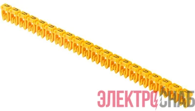 Маркер открытого типа KE 1.5-2.5кв.мм символ "U" (уп.200шт) IEK UMK-KE2-U