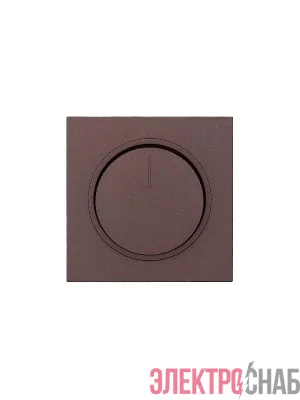 Диммер для LED ламп 250Вт СП ZIMA IP20 шоколад LEZARD 704-7388-163