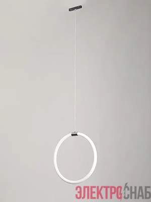 Светильник светодиодный трековый силиконовый магнитный D22мм 18Вт 48В Ra80 D300мм 360град. черн. Vitaluce VT0200047-01